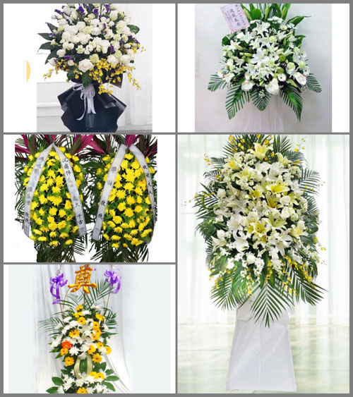 福建宁德福安市溪潭镇白事花篮预定